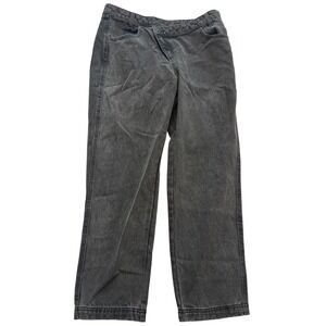 Future Collective Jeans Womens 10 Black‎ Tapered Leg Kahlana Barfield Brown